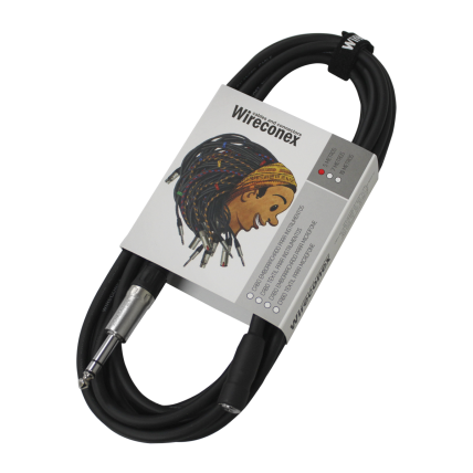  Cabo Wireconex Extensão P/Fone de Ouvido P10 TRS x P2 3,5mm Fêmea 5M PHC05