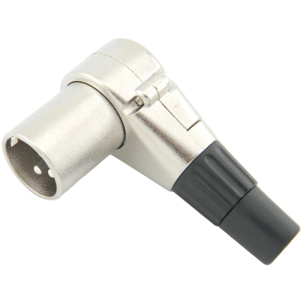 Pino MXT XLR macho 90 graus