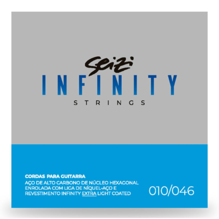 Encordoamento Seizi Guitarra Infinity Extra Light Coated 010