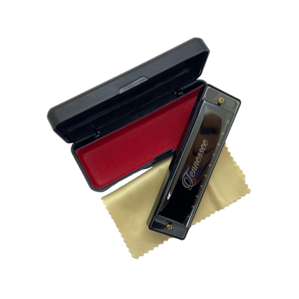 Gaita De Boca Liverpool Tennessee Afinação Em C Preta