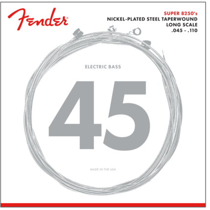 Cordas fender Baixo 8250 45-110TW (4 Cordas) 0738250406