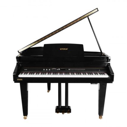 Piano Tokai TP-350CP 1/2 Cauda Digital Preto