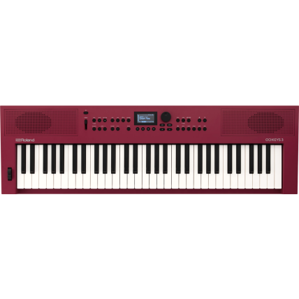 Teclado Roland GO Keys 3 Vermelho Escuro