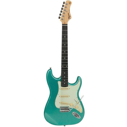 Guitarra Tagima TG-500 DF/AWH Metallic Surf Green