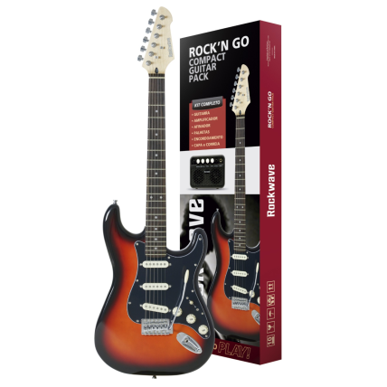 Guitarra Strinberg Rgk50 SB Kit Rockwave