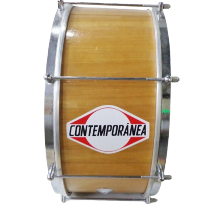 Zabumba Contemporânea 18" x 20 madeira verniz napa 224C