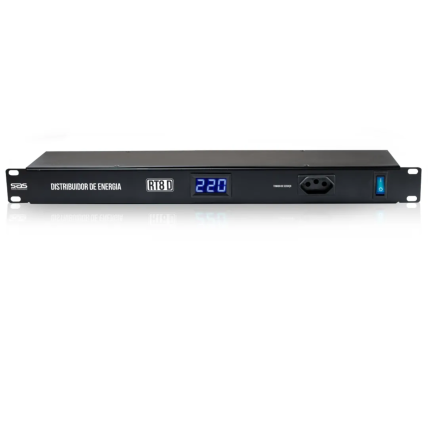 Regua Santo Angelo RT8D Distribuidor de Energia Display Digital