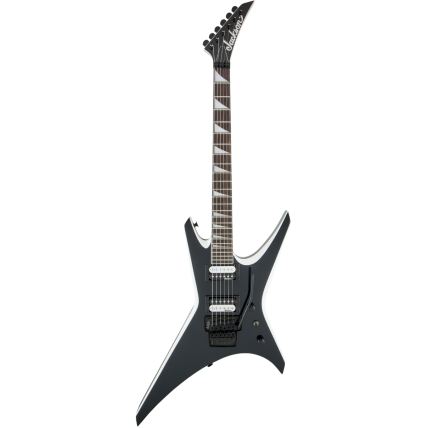 Guitarra Jackson JS32, Warrior Amaranth Fingerboard, 2910146572 Black with White Bevels