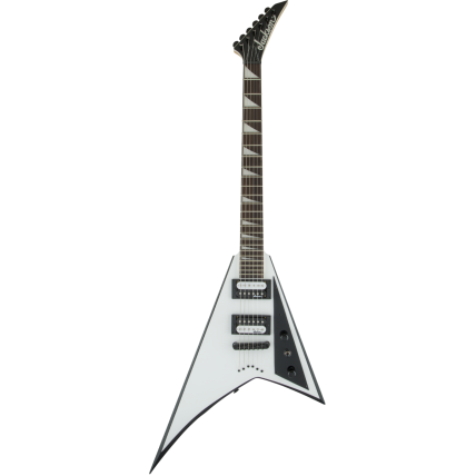 Guitarra Jackson JS32T, Series Rhoads Amaranth Fingerboard, White with Black Bevels 2910127577