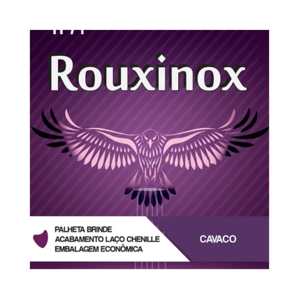 Encordoamento Rouxinol R71 Para Cavaquinho Aço Inoxidavel Com Chenille Colorido
