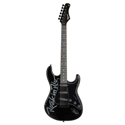 Guitarra Tagima Strato 3S Black DF/BK Rock In Rio