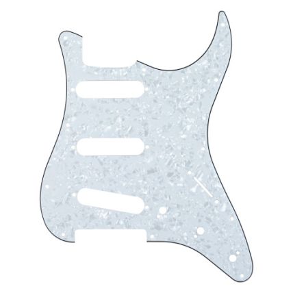 Escudo Sonotec PKG P/ Guitarra Strato Pearl