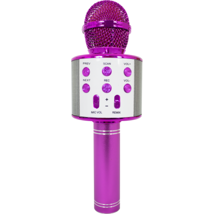 Microfone Spring Spk Bluetooth Para Karaoke 2659 Infantil
