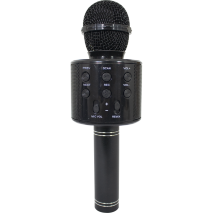 Microfone Spring Spk Bluetooth Para Karaoke 2645 Infantil