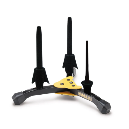 Suporte Hercules Combinado Para Flauta Transvesal Clarinete e Picollo DS543BB
