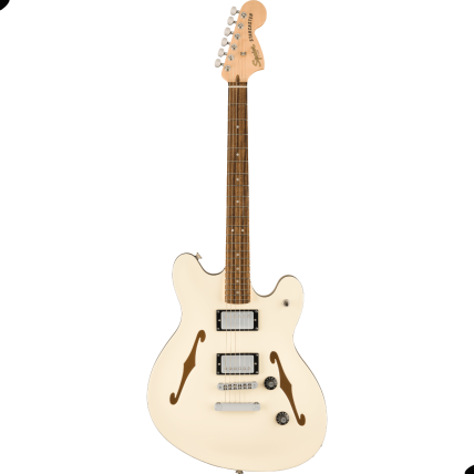 Guitarra Fender Squier Affinity Series Starcaster Deluxe Laurel Fingerboard Olympic White 0378450505