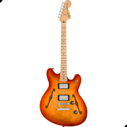 Guitarra Fender Squier Affinity Series Starcaster Deluxe Maple Fingerboard Sienna Sunburst 0378452547