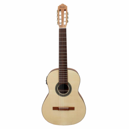 Violao Eletrico Giannini M4/7 Natural Satin Classico Iberia 7 Cordas Fosco