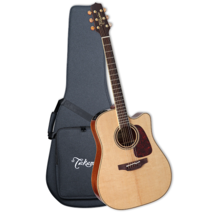 Violao Takamine P4DC N & CTF-2N Com Semi-Case "Japonês"
