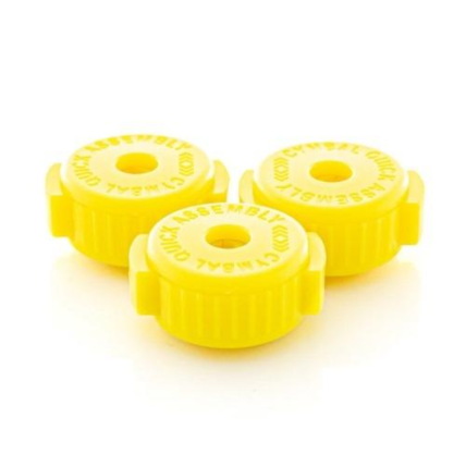 Borboleta Spanking Quick Release Amarela/Preta - 1291