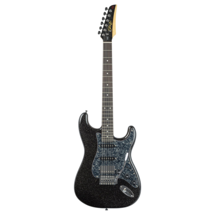 Guitarra Seizi Katana Musashi HSS Midnight Black Sparkle