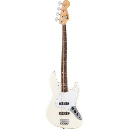 Contra Baixo Fender Standard Series Jazz Bass Olympic White 0266840505