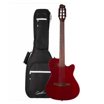 Violão Godin Multiac Mundial Aztek Red With Bag 52394