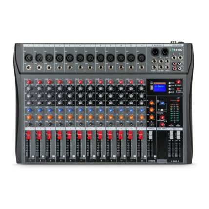 Mixer Vedo Integrado 12 Canais Com Delay Vda212l
