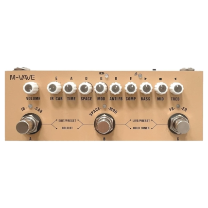 Pedal M-Vave De Efeito Para Violao VD633