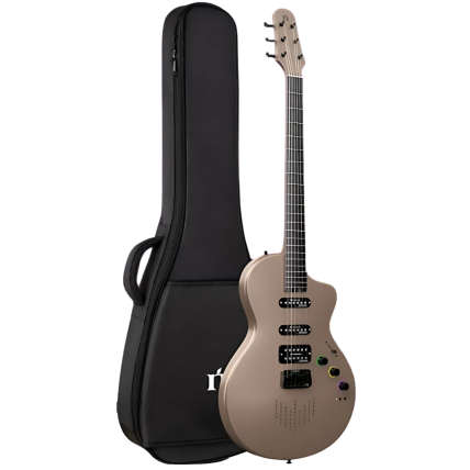 Guitarra Natasha Nébula Smart App Latte