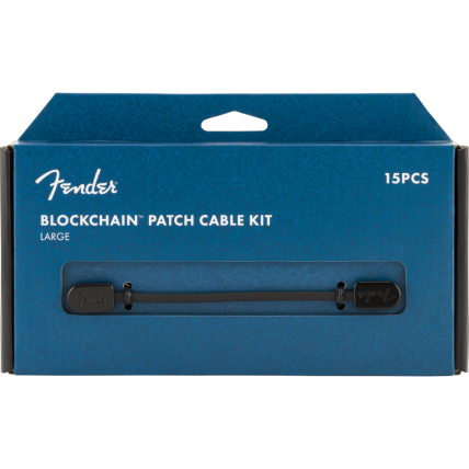 Cabo Fender Blockchain Patch 24' Large 0990825602 Black