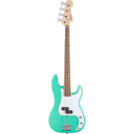 Contra Baixo Fender Squier Debut Precision Bass LRL WPG - 0379700549 Sea Foam Green