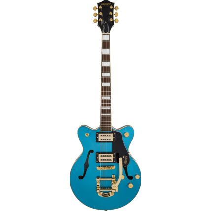 Guitarra Gretsch G2655TG Streamliner™ Center Block JR. Double-Cut With Bigsby LTD LRL 2807281502 Riviera Blue