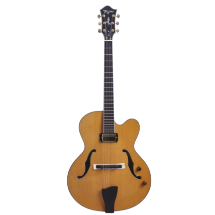 Guitarra Tagima Signature Nelson Faria DF 2H Semi Acustica Com Case Cor Natural / Escala Escura