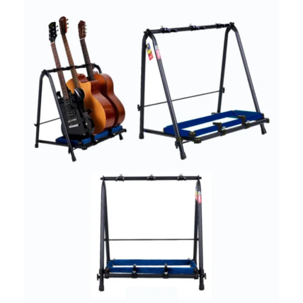Suporte Instrumento De Corda Galux GS-230 Rack 3 Guitars