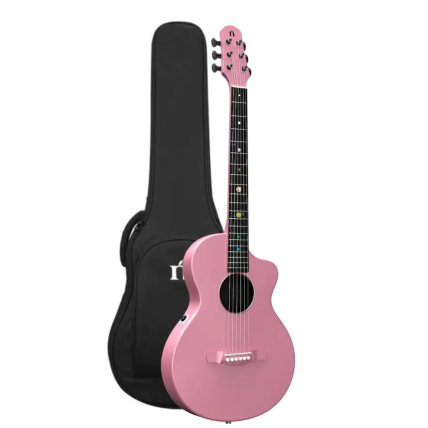 Violão Natasha Asteroid +NSX Smart App Sakura Pink Eletroacustico
