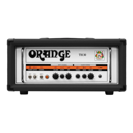 Amplificador Orange Cabeçote Guitar TH30H BK Valvulado Twin Channel Black