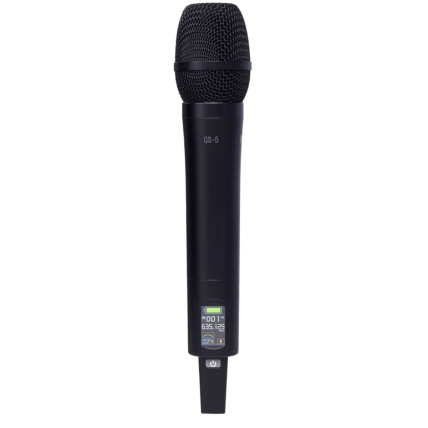 Microfone Dylan QS 10/M2 Sistema Sem Fio UHF 100 Canais 2 Bastoes 4 Antenas