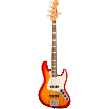 Contra Baixo Fender Squier Classic Vibe™ Active 70S Jazz Bass V LRL 0374554547 Sienna Sunburst