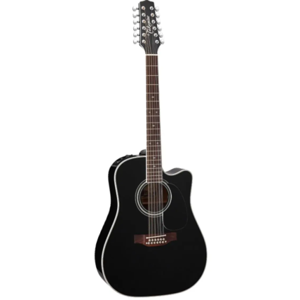Violão Takamine EF381SC BK 12 & CT4B Com Case 8717