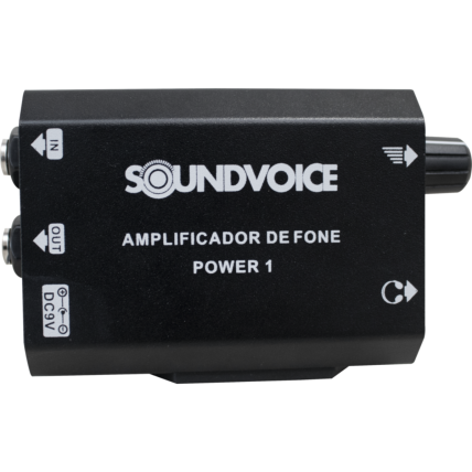 Amplificador Soundvoice Power 1 De Fone 3001