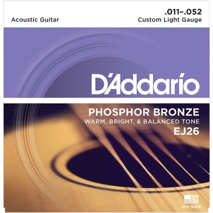 Encordoamento D'Addario EJ26 011