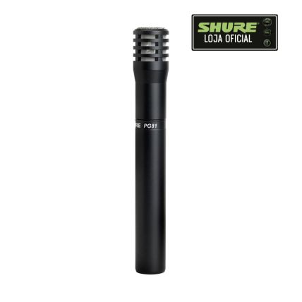 Microfone Shure PG-81 XLR
